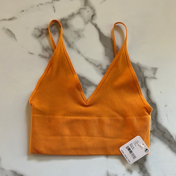 NWT Free People Intimately Malibu Orange Bra - Picture 4 of 7